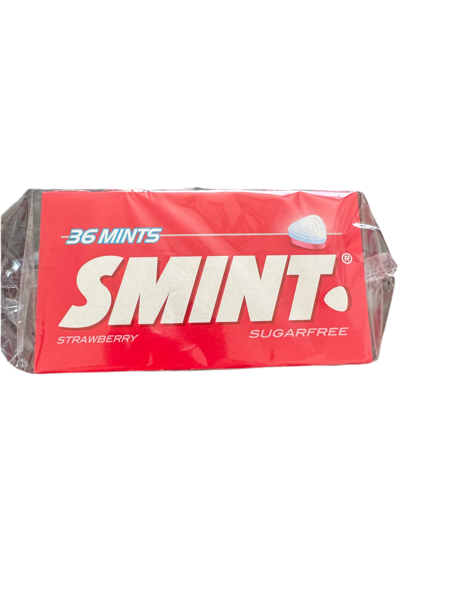 Smints. Sugar Free. Strawberry Flavour. 12 x 25g