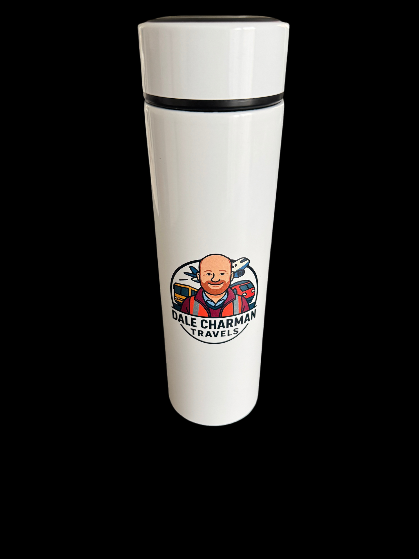 Hot/Cold 500ML thermos cup with removable strainer