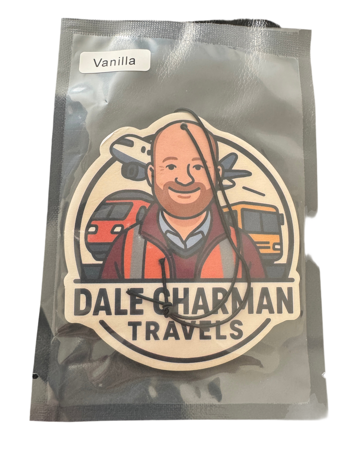 Dale Charman Travels branded Air Fresheners x 6