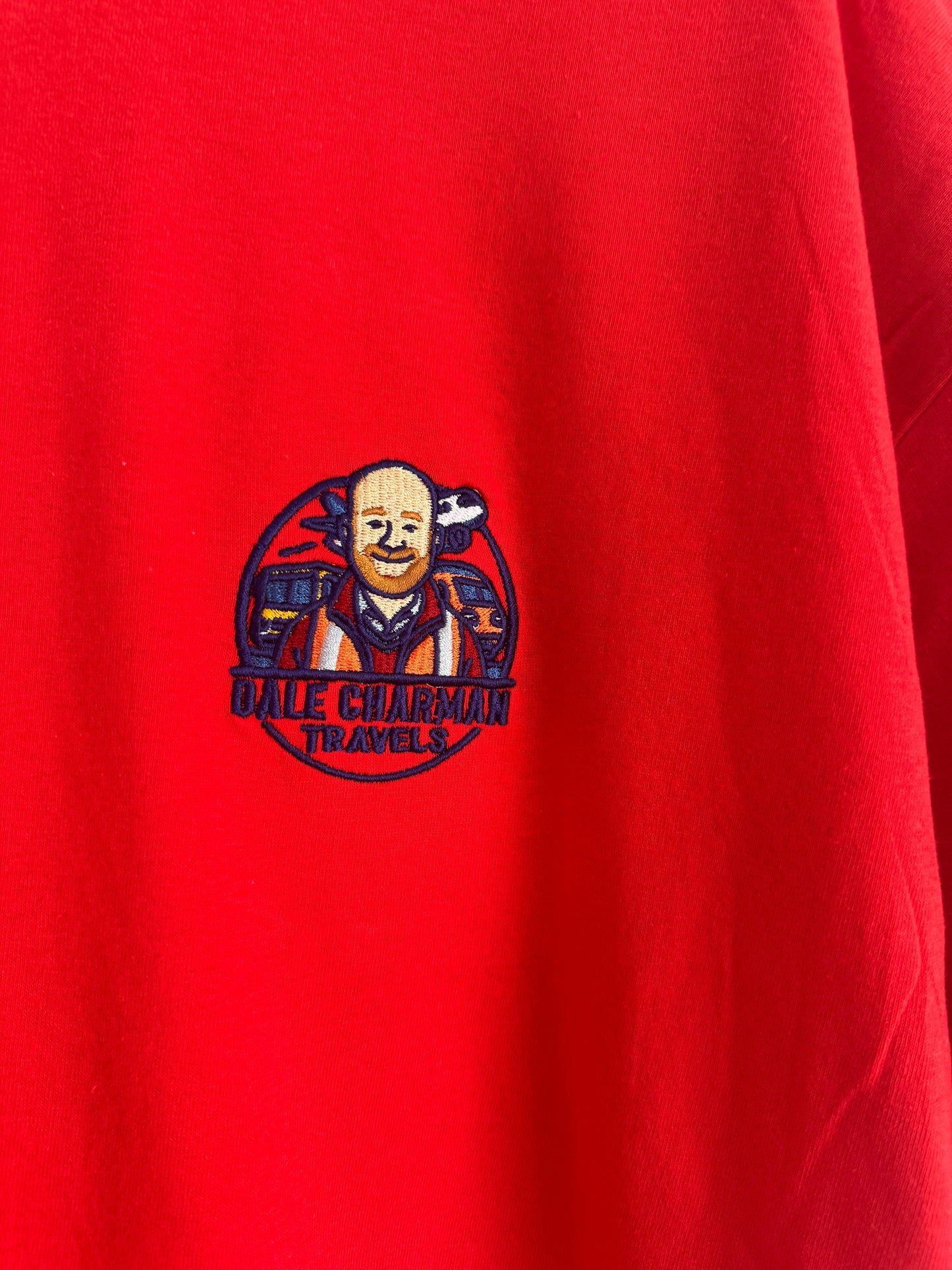 Dale Charman Branded Short Sleeved T-Shirts in Red