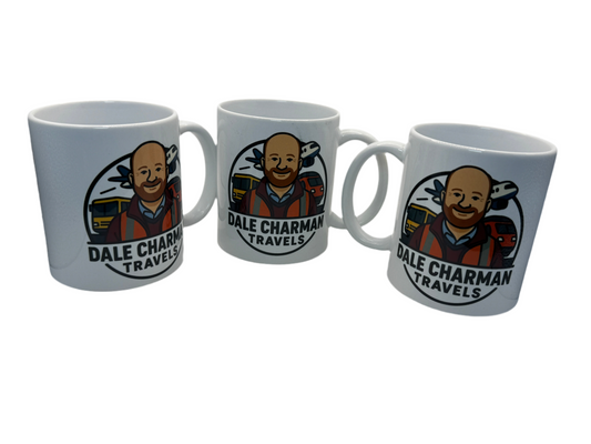 Dale Charman Travels Ceramic Mug