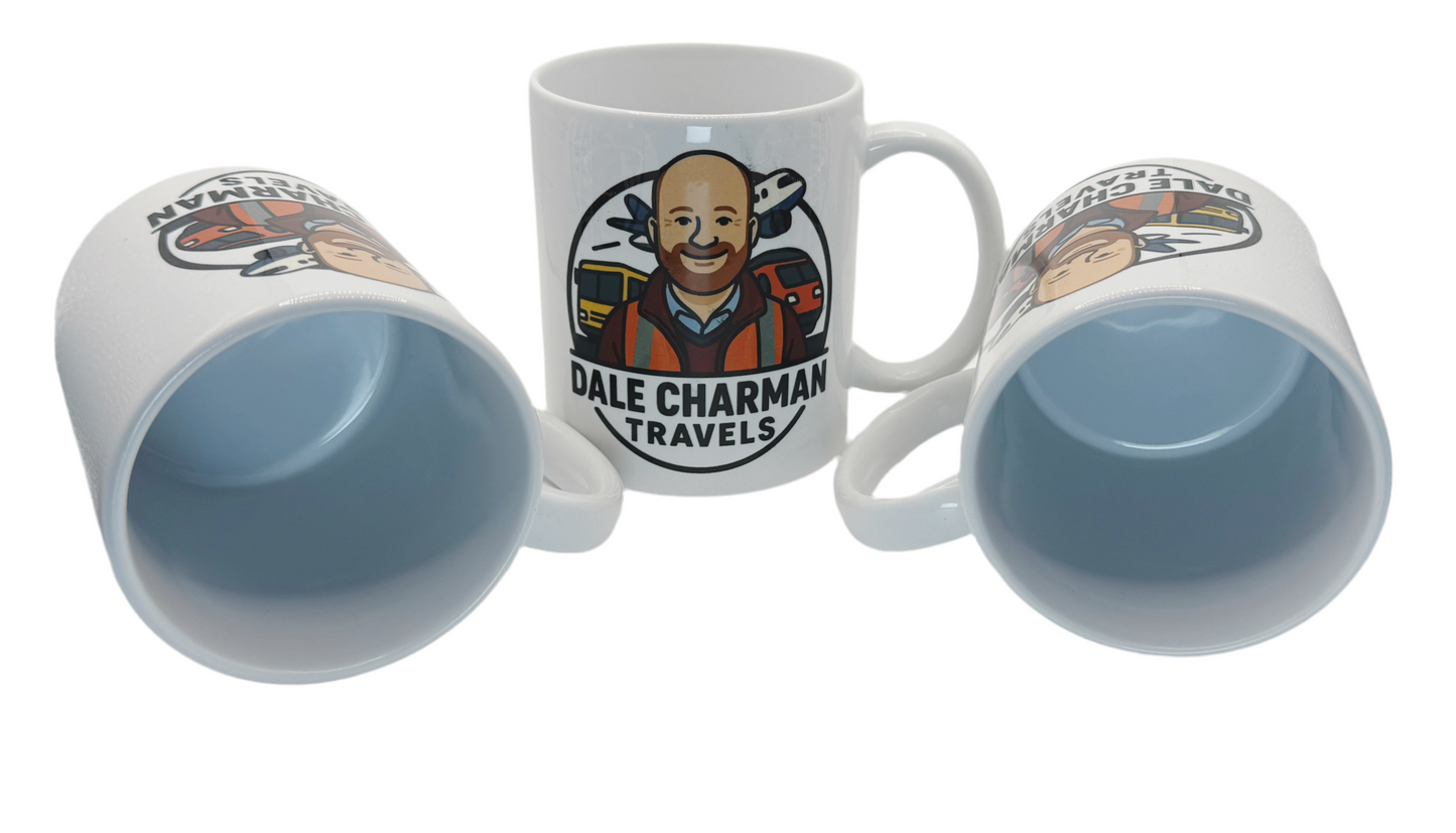 Dale Charman Travels Ceramic Mug