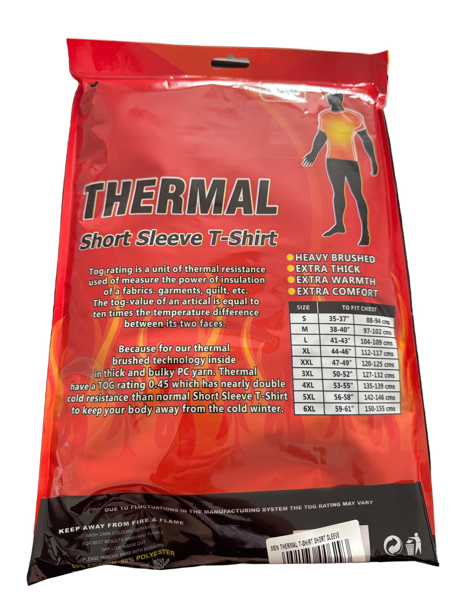 Mens Thermal Long Johns and Vest Top. Size XXL