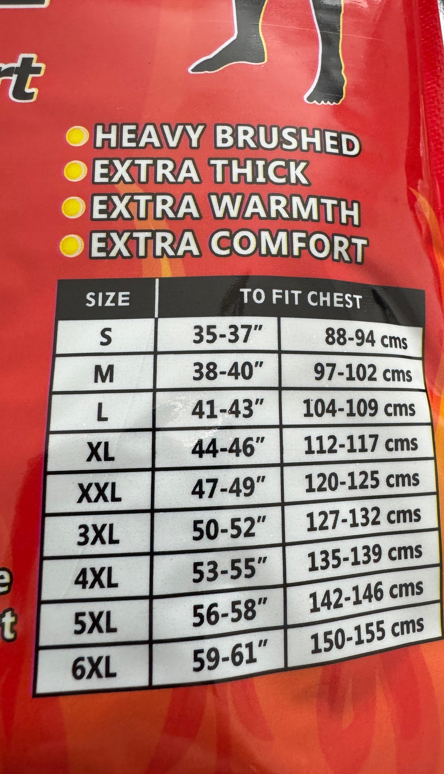 Mens Thermal Long Johns and Vest Top. Size XXL