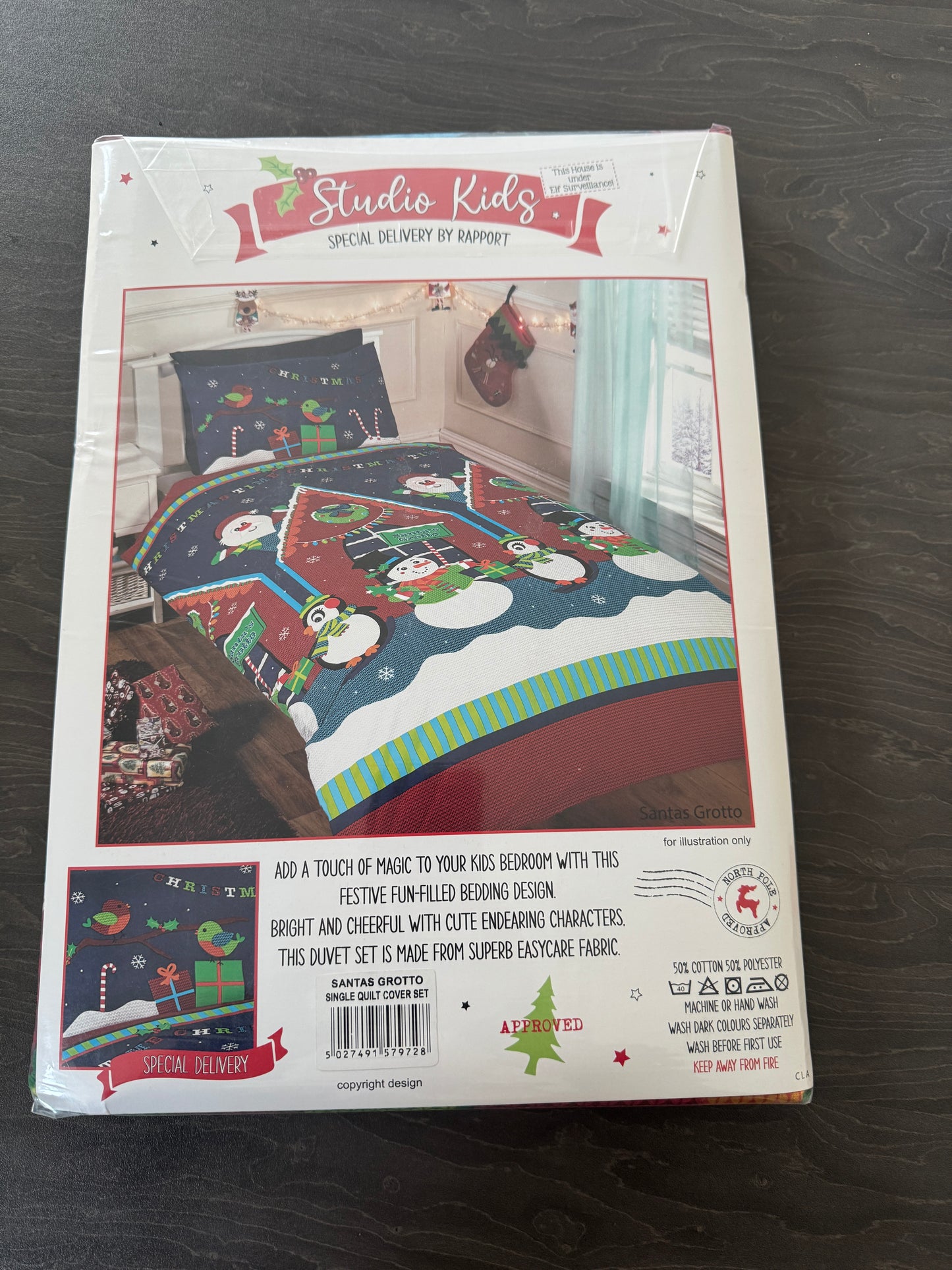 Christmas Grotto Single Duvet Set
