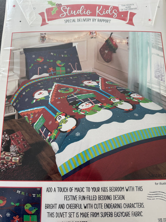 Christmas Grotto Single Duvet Set